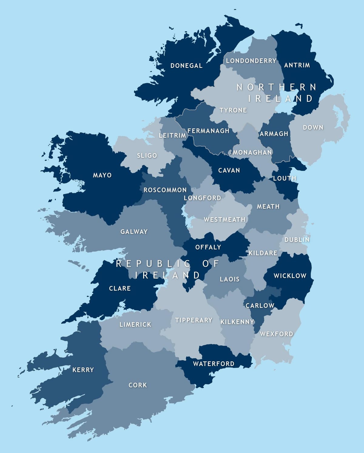 kat jeyografik nan editabl kat jeyografik nan iland