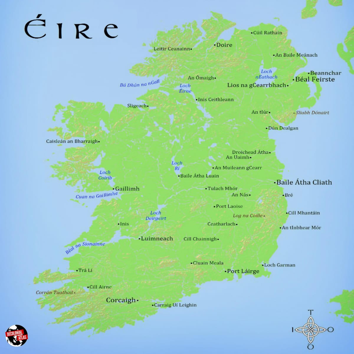 kat jeyografik nan eire