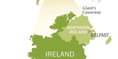 Kat jeyografik nan emerald isle a nan iland