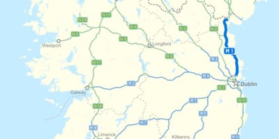 Kat jeyografik nan iland motorway