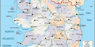 Konte kat nan iland ak lavil