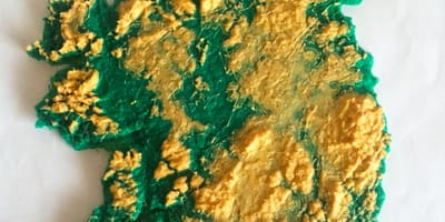 Kat jeyografik nan kat jeyografik 3d nan iland