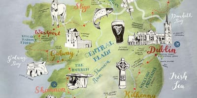 Kat jeyografik nan kat jeyografik nan iland afich