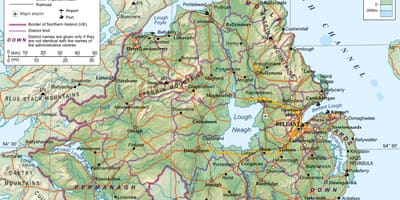 Kat jeyografik lari northern ireland
