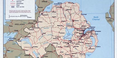 Kat jeyografik nan wout kat jeyografik nan iland ak northern ireland