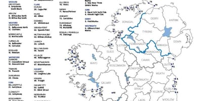 Plaj yo pi byen nan iland kat jeyografik